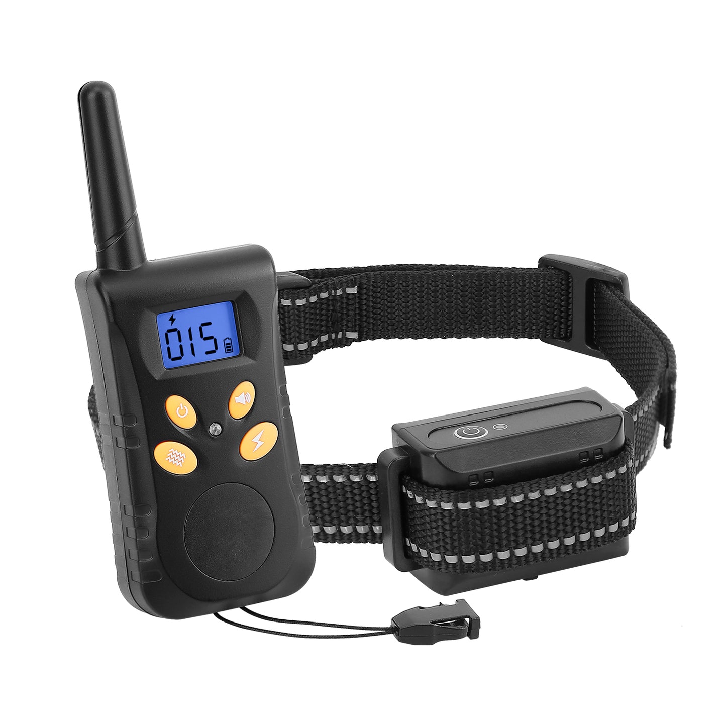 Dog Training Collar IPX7 Waterproof Pet Beep Vibration Electric Shock Collar