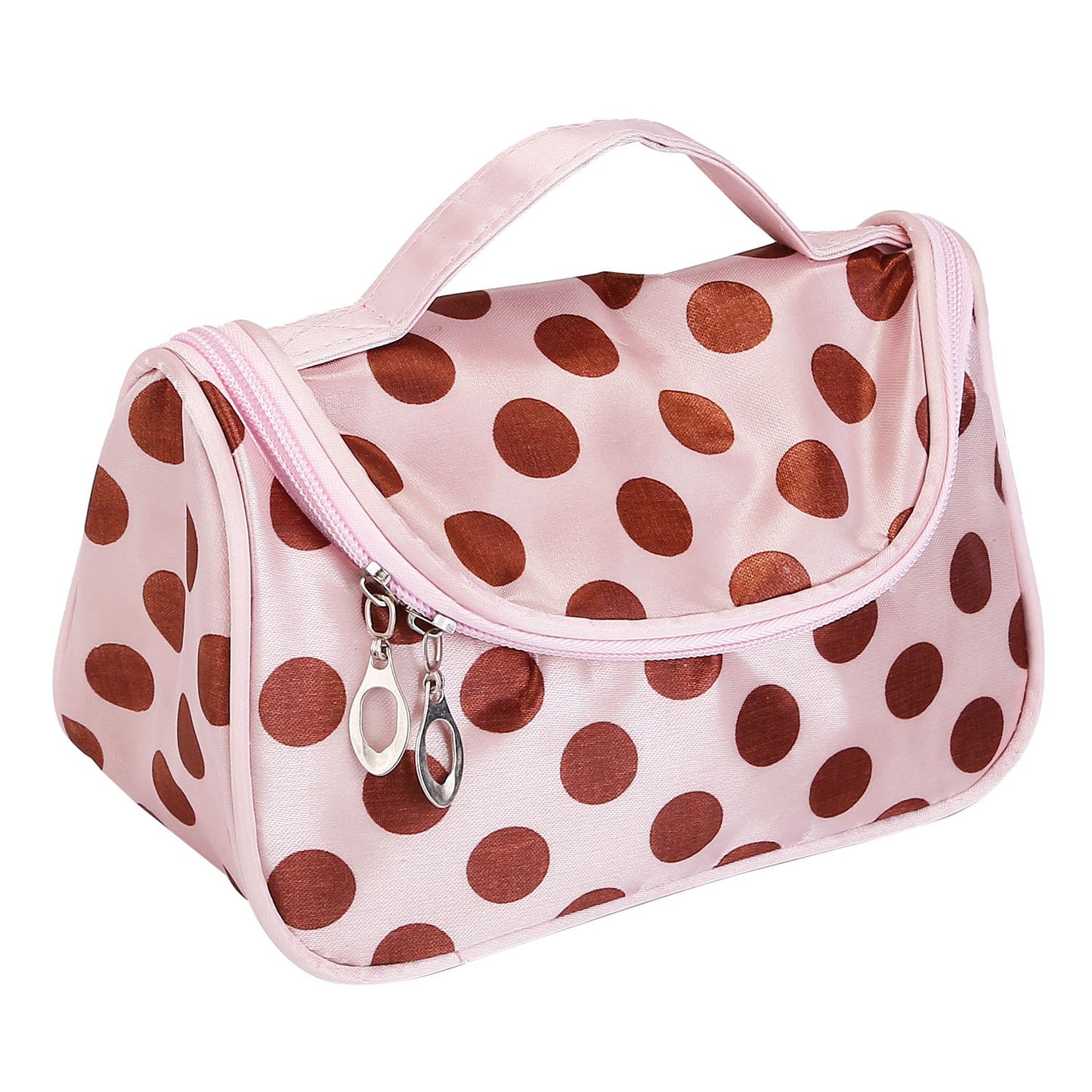 Travel Makeup Bag Portable Cosmetic Organizer with Cosmetic Mirror Waterproof