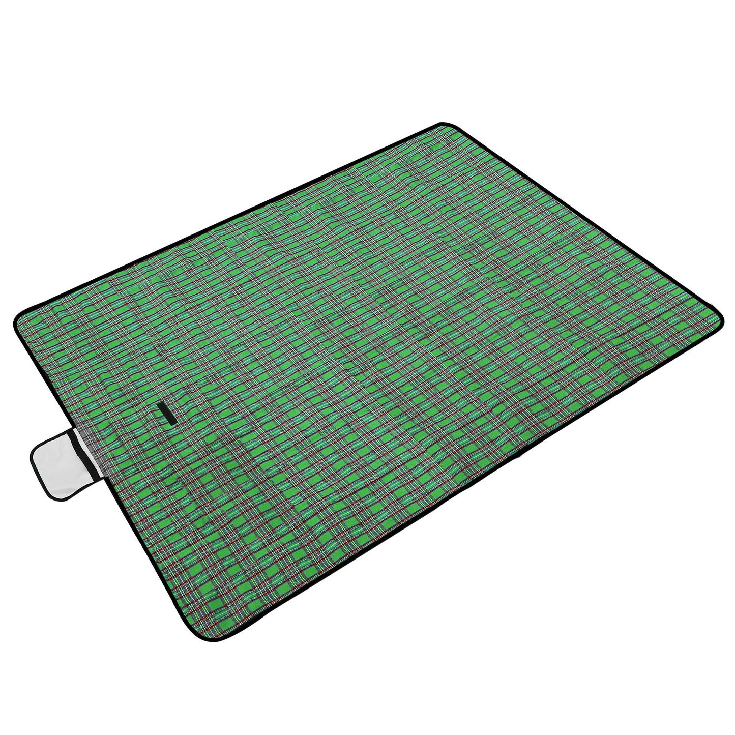 60" x 78" Waterproof Picnic Blanket Handy Mat with Strap Foldable Camping R 3676