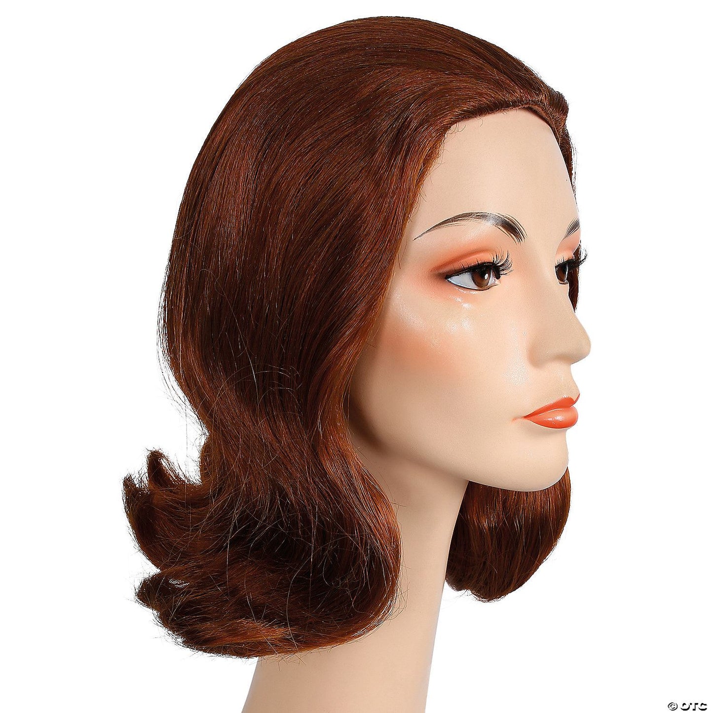 1960s Prom Pageboy Wig | Red-Bright