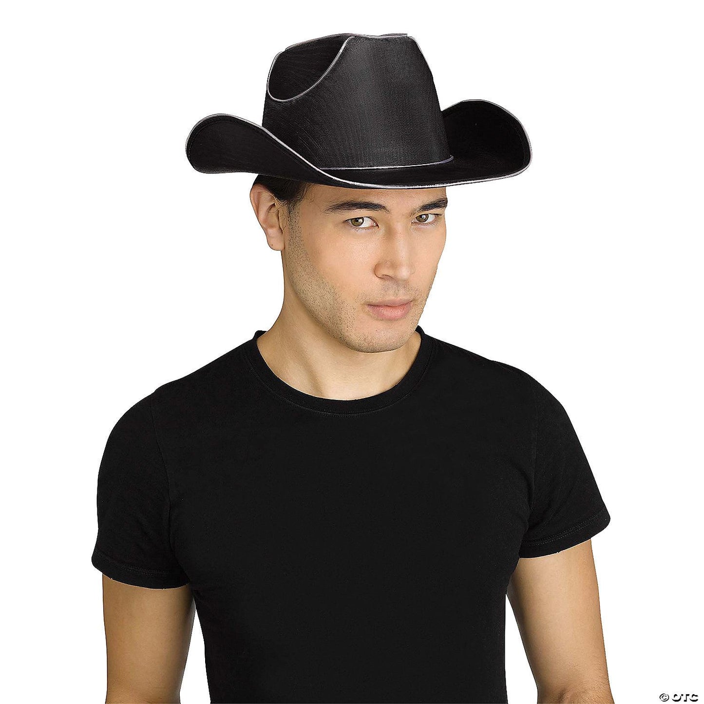 Adults Light-Up Black Cowhand Hat