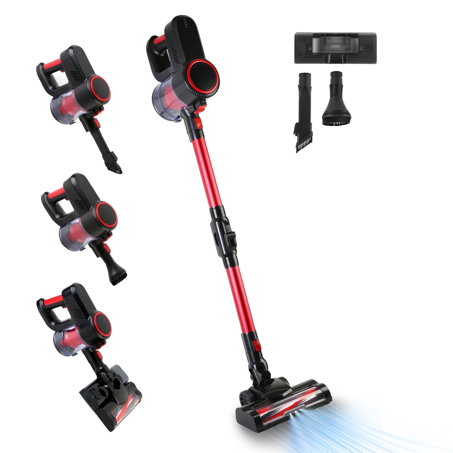 Cordless Vacuum Cleaner Lightweight Handheld Vacuum Upright Stick Floor Vacuum