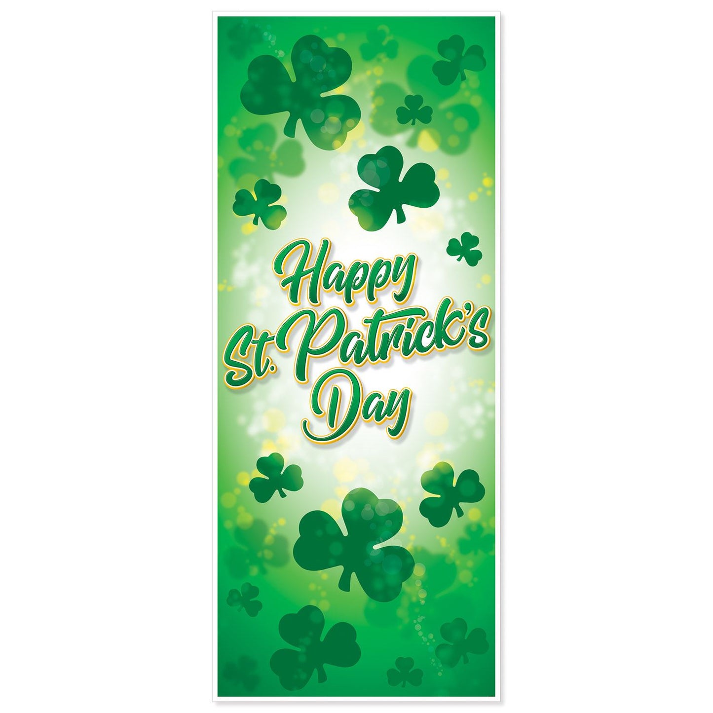 Beistle Happy St. Patrick's Day Door Cover - St. Patricks | Party Supply