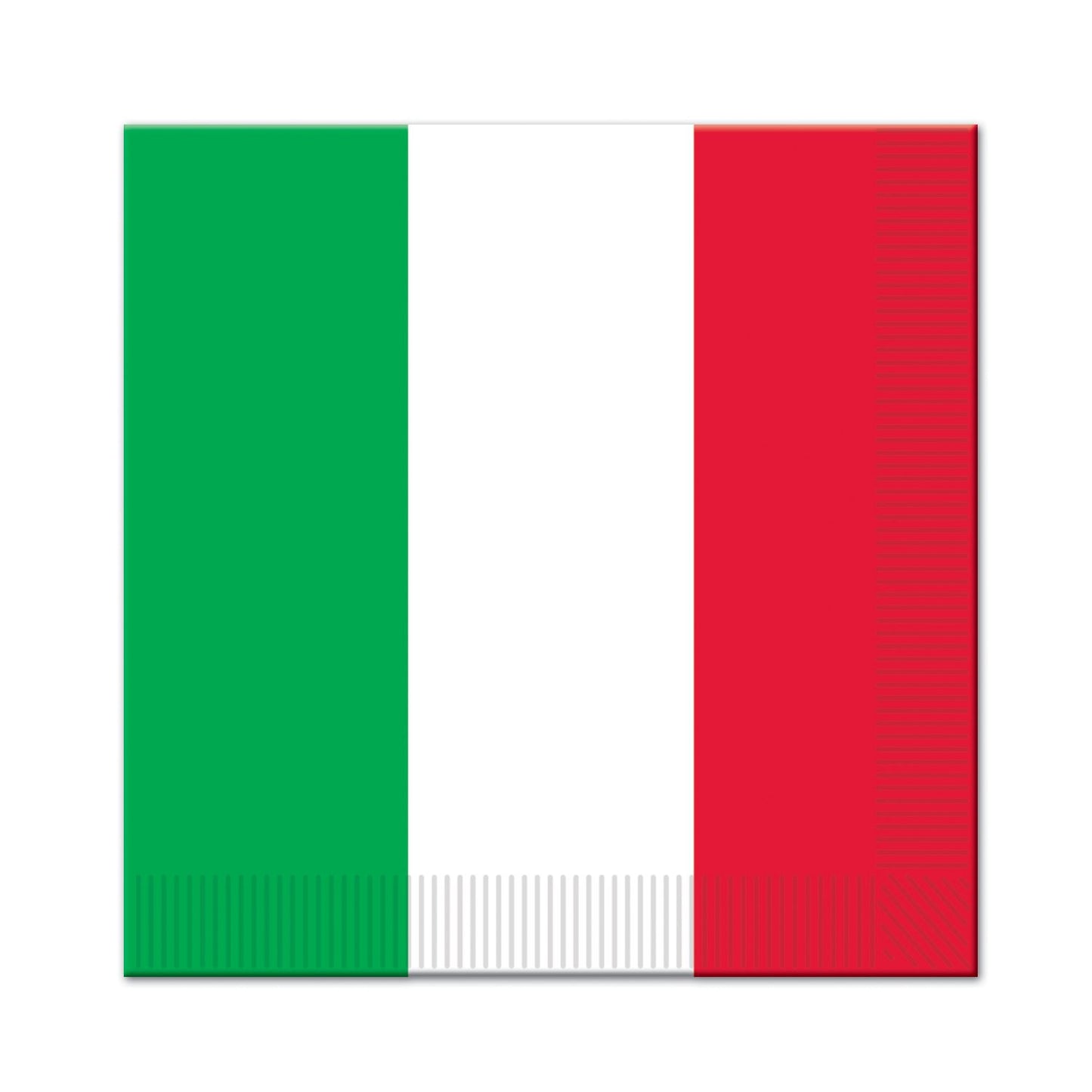 Beistle Red, White, and Green Lunch Napkins - Fiesta/Cinco de Mayo | Party