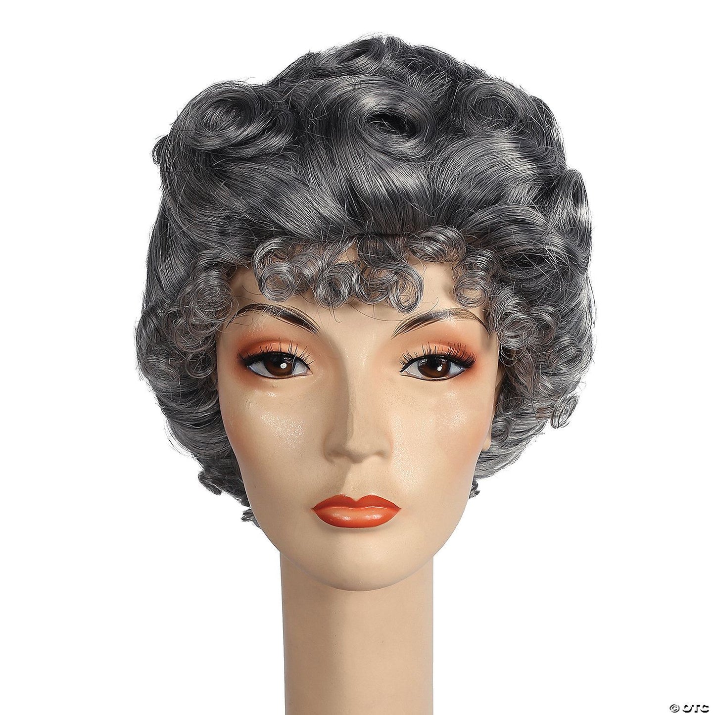 Girls | Deluxe Gibson Girl Wig | Gray-Dark