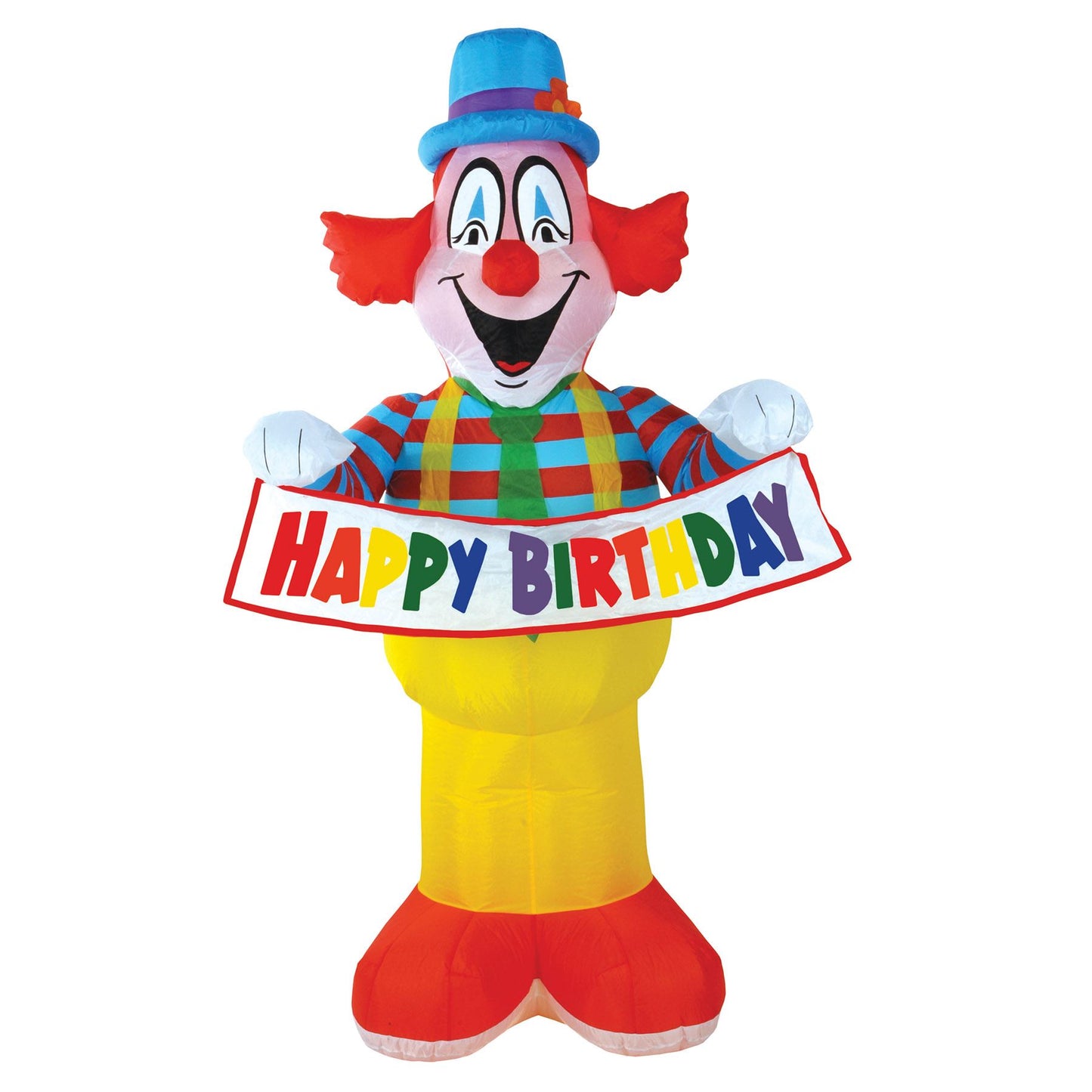 Jumbo Happy Birthday Clown Inflatable