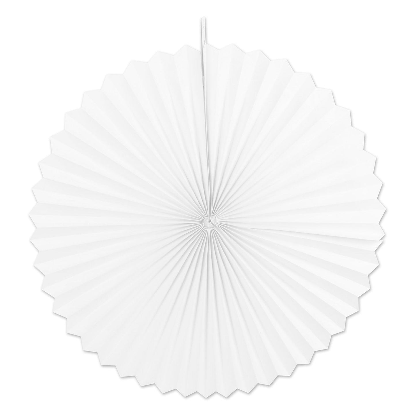 Beistle White Jumbo Accordion Paper Fans - General Occasion | Party Supply