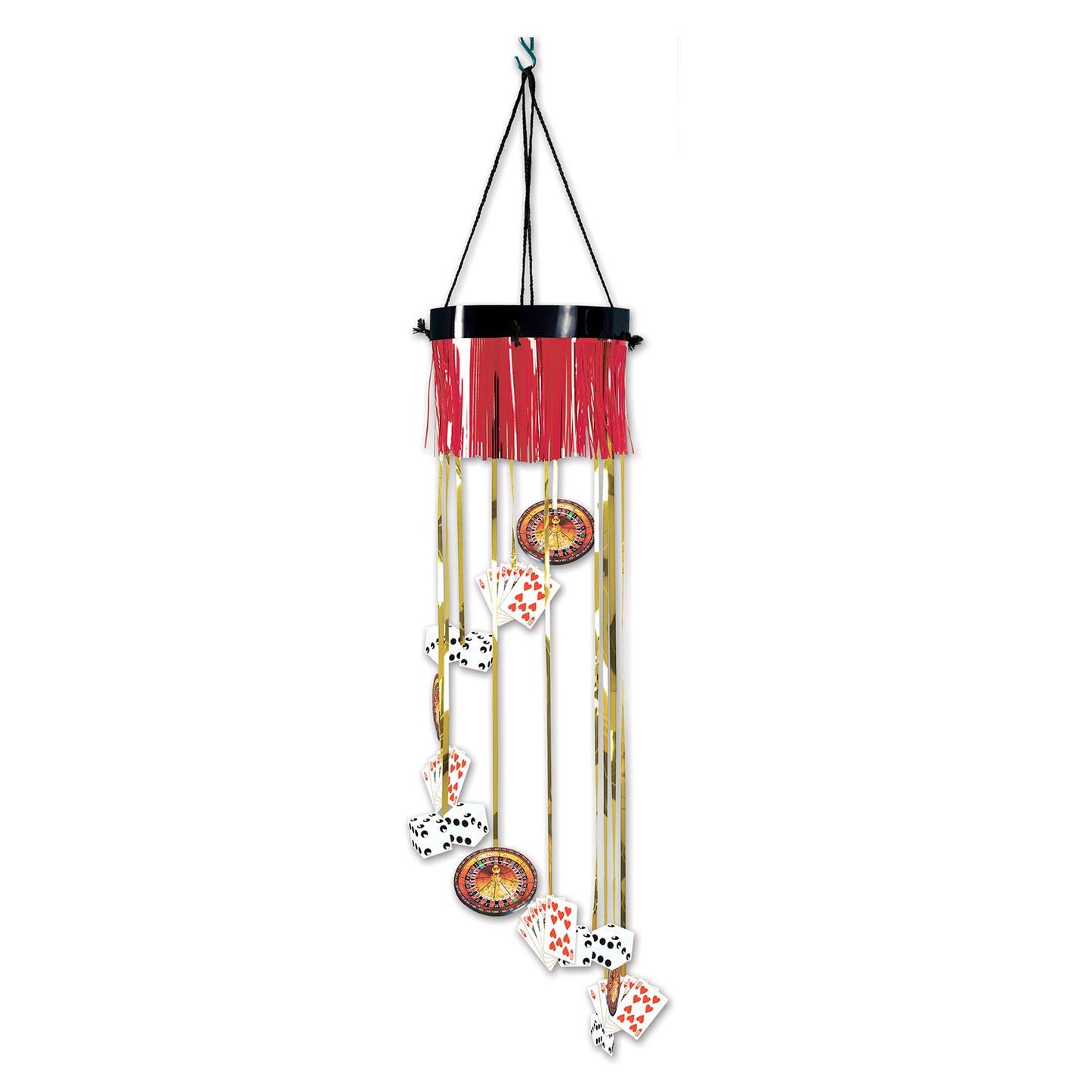 Beistle Casino Shimmering Spiral | Party Supply | Decoration