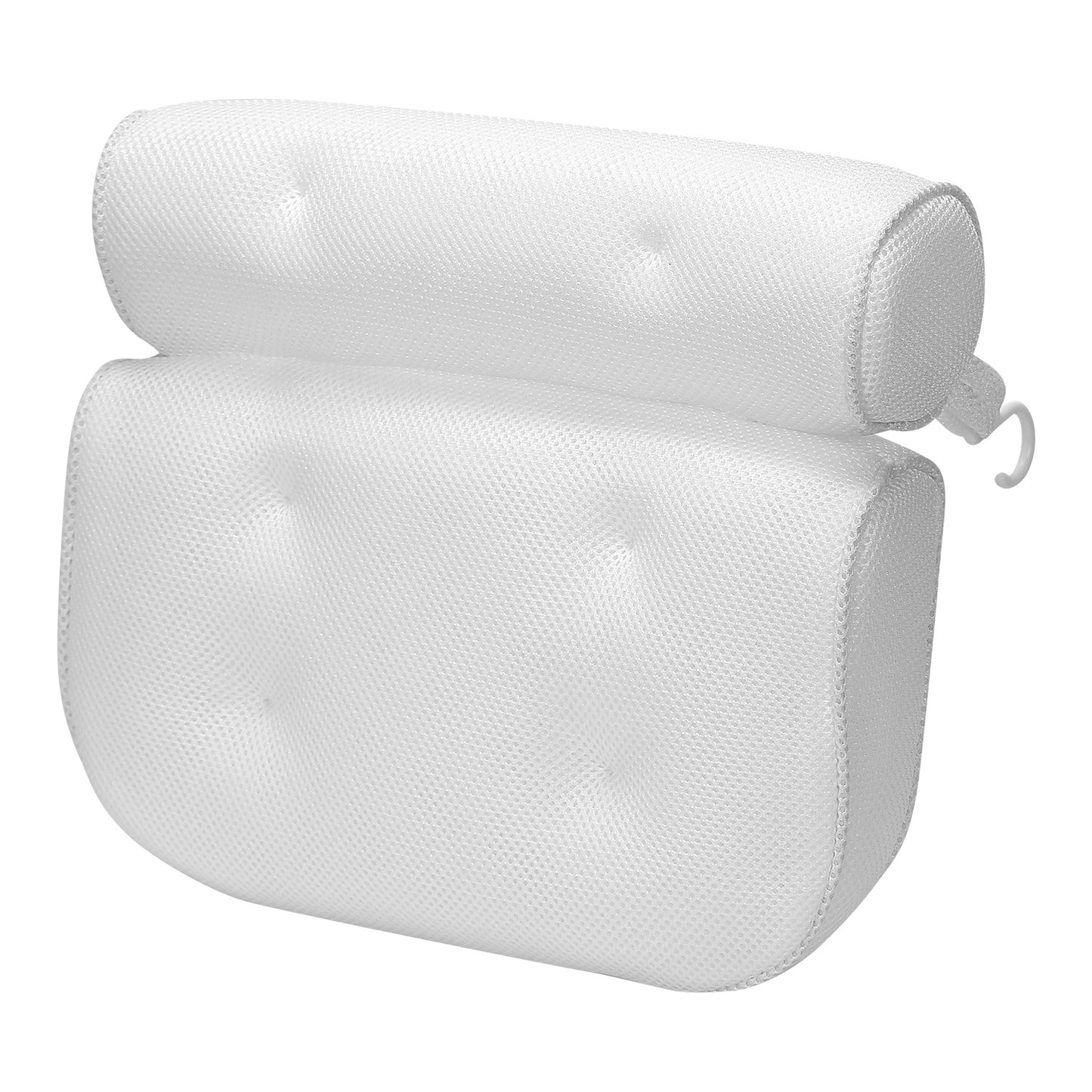 Bathtub Pillow Suction Cup Bath Pillow Air Mesh Breathable Spa Bath Pillow Neck