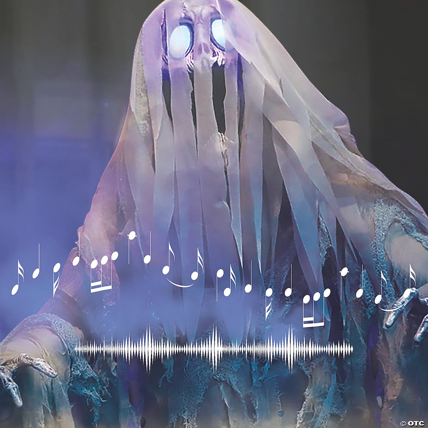 60" Hanging Ghost Halloween Decoration