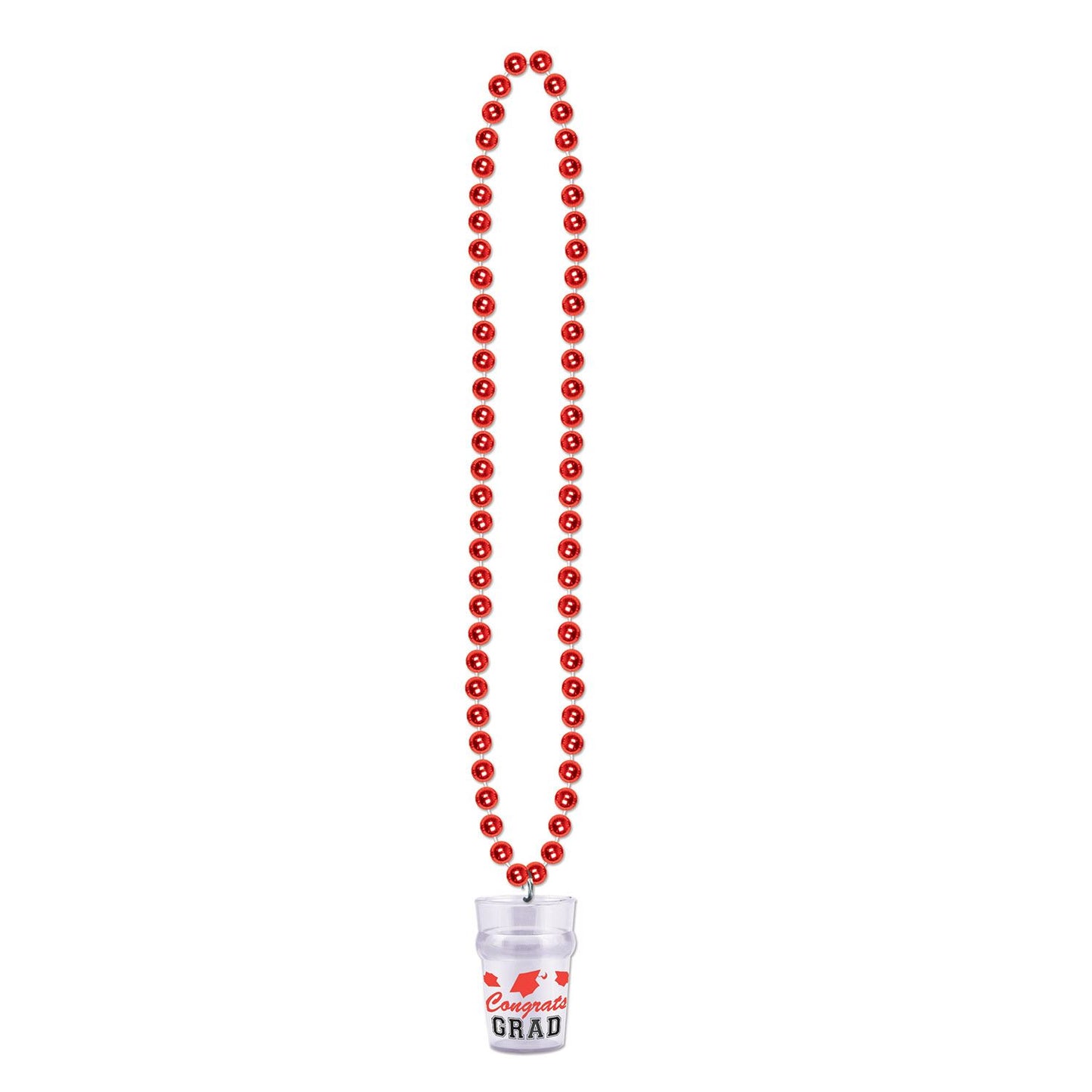 Beistle Beads w/Grad Glass - Graduation | Party Supply | Decoration