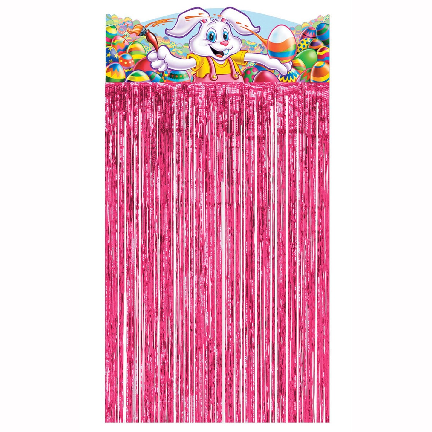 Beistle Easter Bunny Character Curtain | Party Supply | Decoration