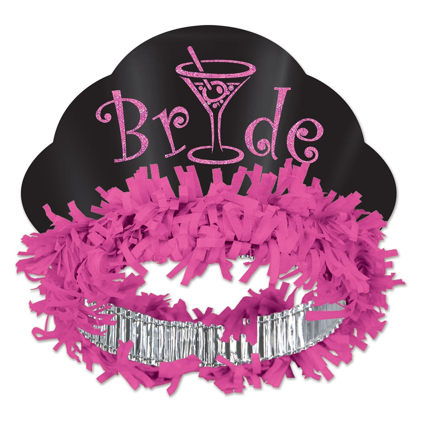 Beistle Glittered Bride Tiara - Bachelorette | Party Supply | Decoration