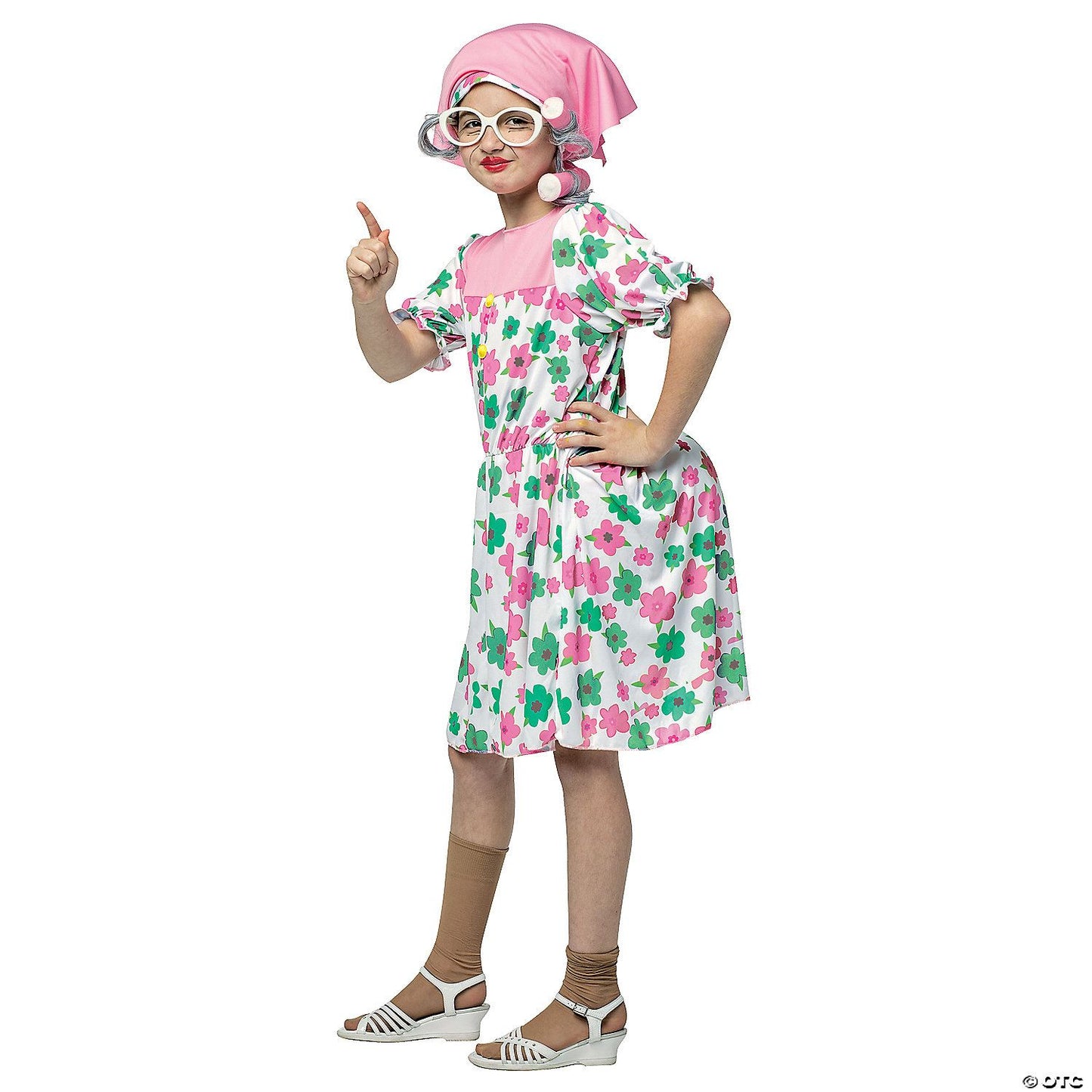 Girls Granny Costume