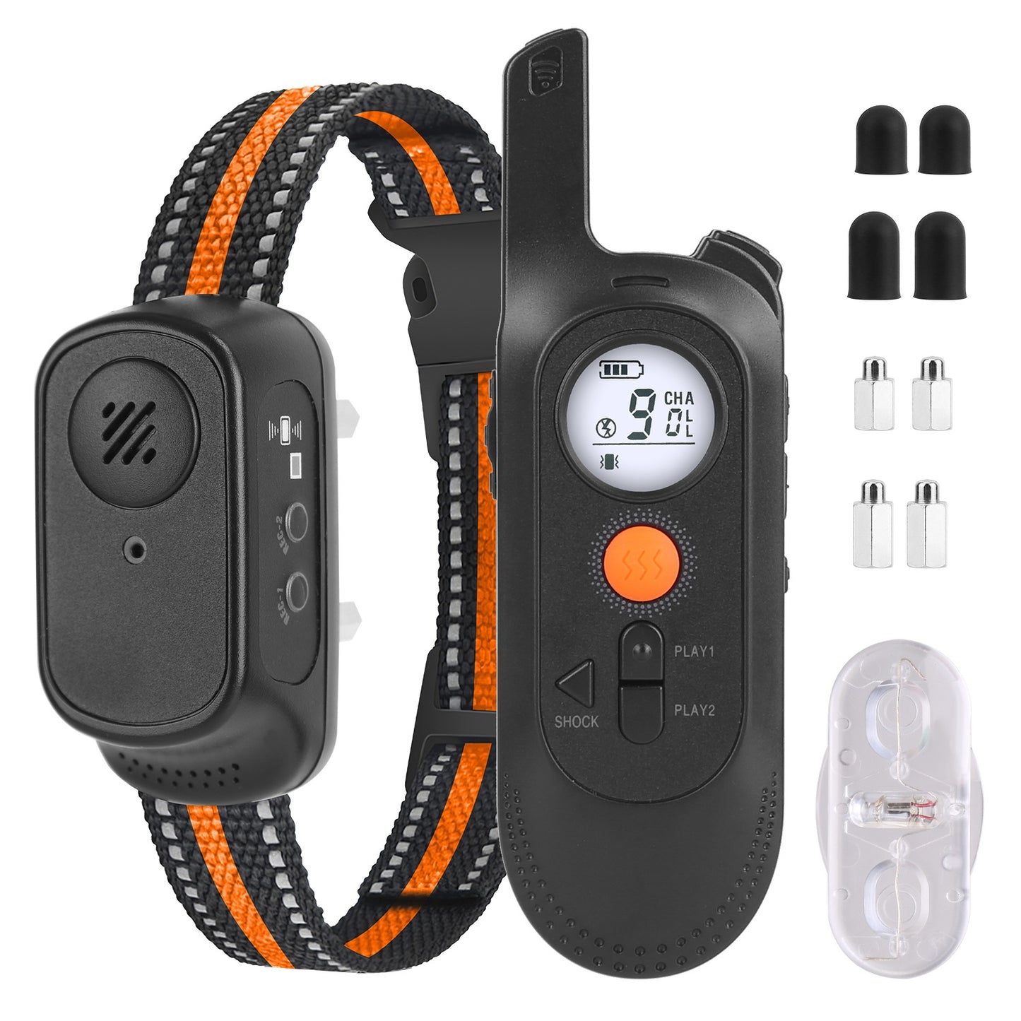 984FT Dog Training Collar IP65 Waterproof Pet Beep Vibration Electric Shock