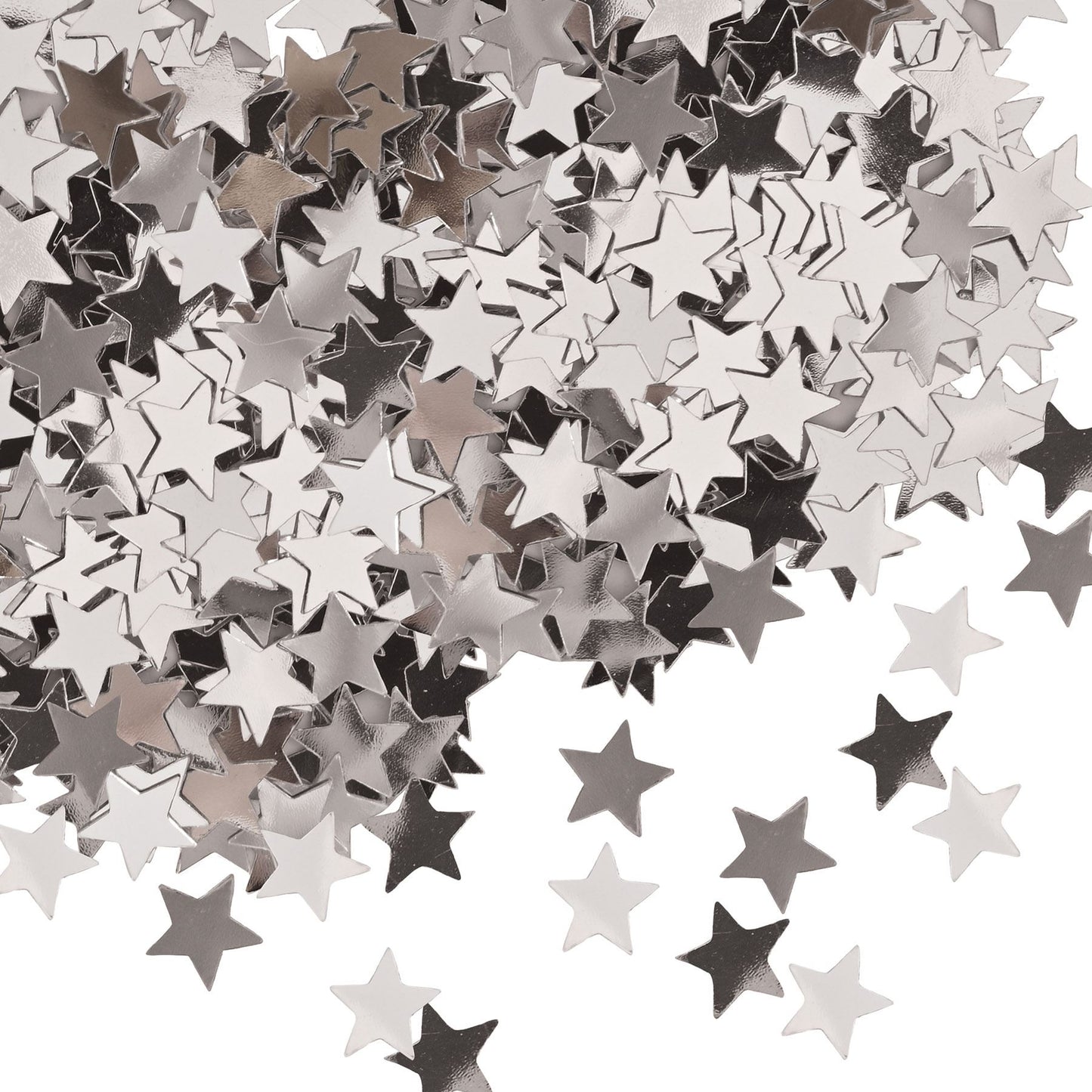 Beistle Silver Fanci-Fetti Stars - General Occasion | Party Supply
