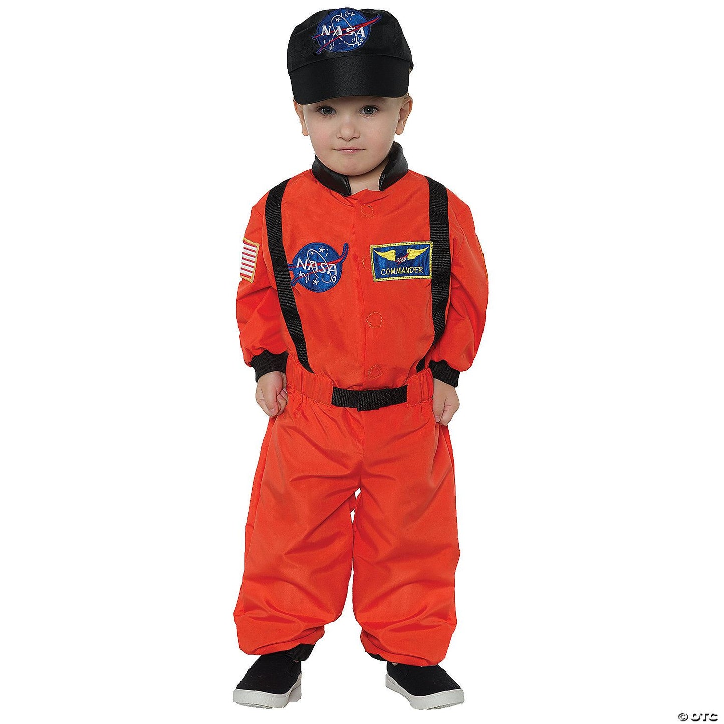 Astronaut Suit Orange Tod 2T 4