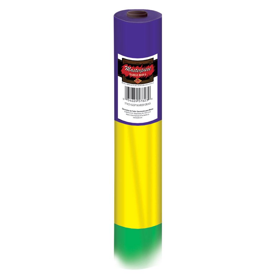 Beistle Mardi Gras Table Roll | Party Supply | Decoration
