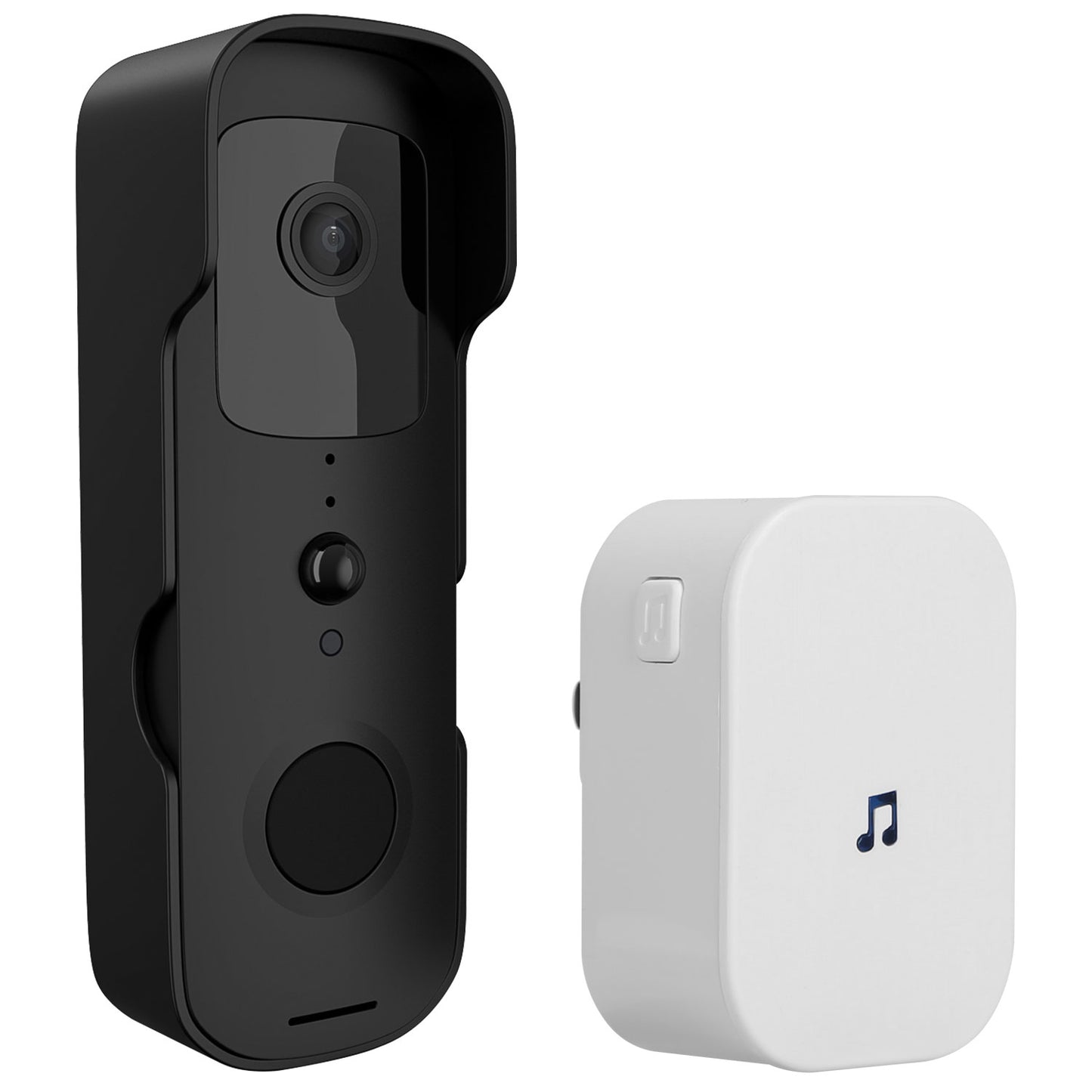 Wireless Smart Wi-Fi Video Doorbell Security Phone Doorbell Intercom Camera Two