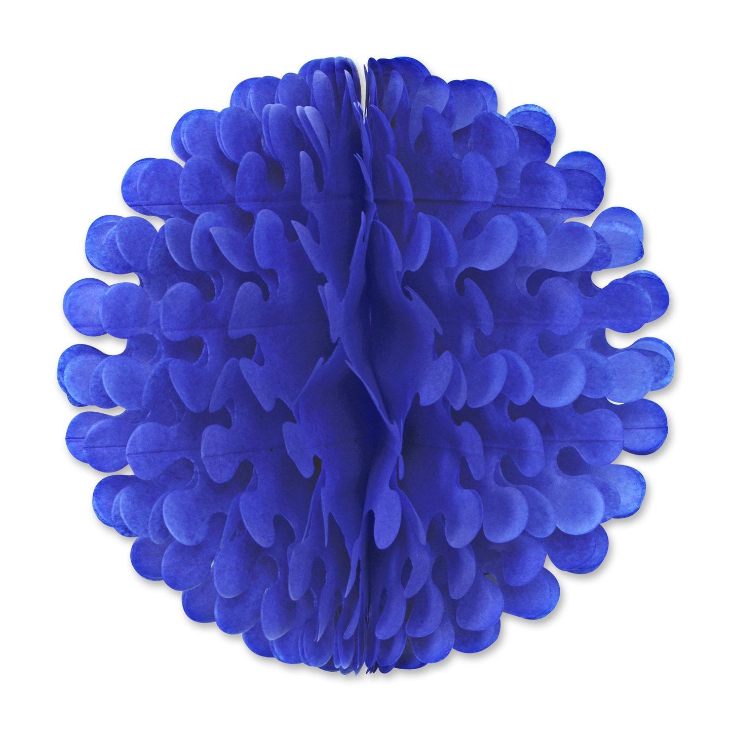 Beistle Medium Blue Tissue Flutter Ball, 19 Inches - General Occasion | Party