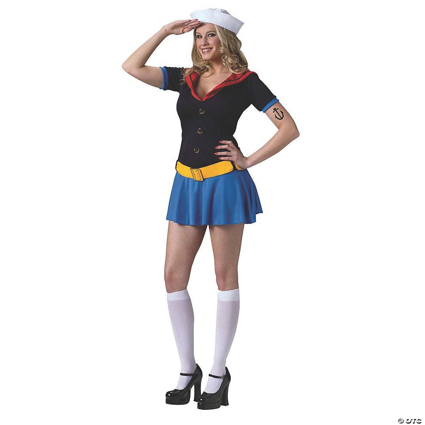 Womens Sexy Popeye Costume - Medium/Large