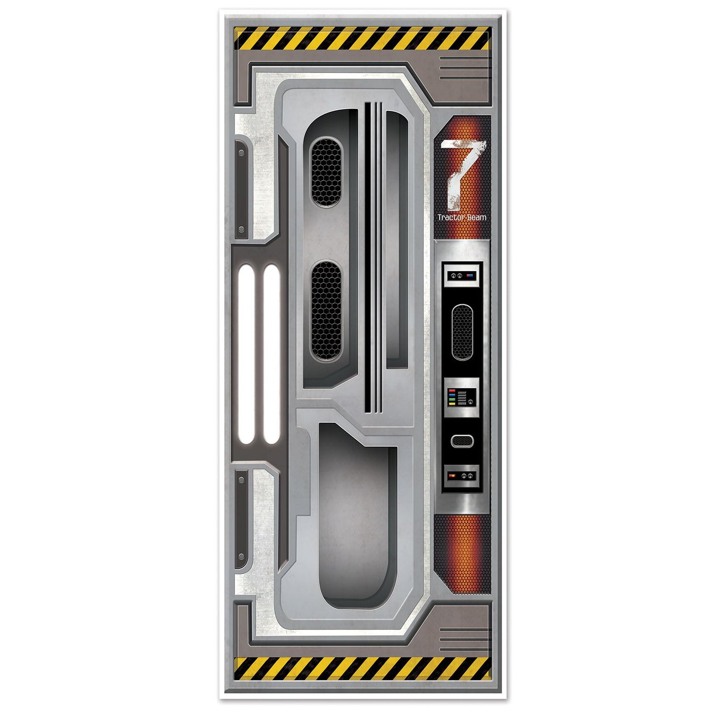 Beistle Spaceship Door Cover - Space | Party Supply | Decoration