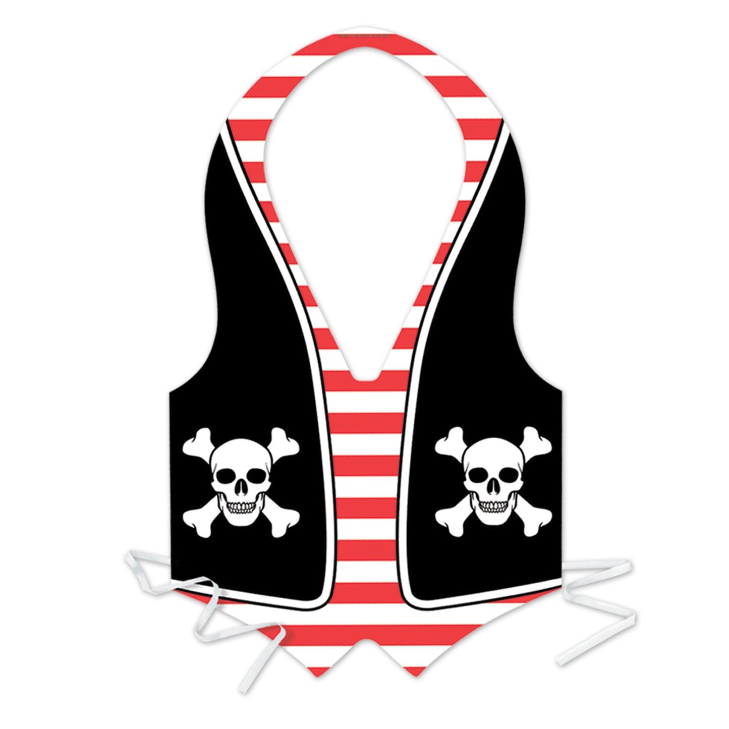 Beistle Plastic Pirate Vest | Party Supply | Decoration