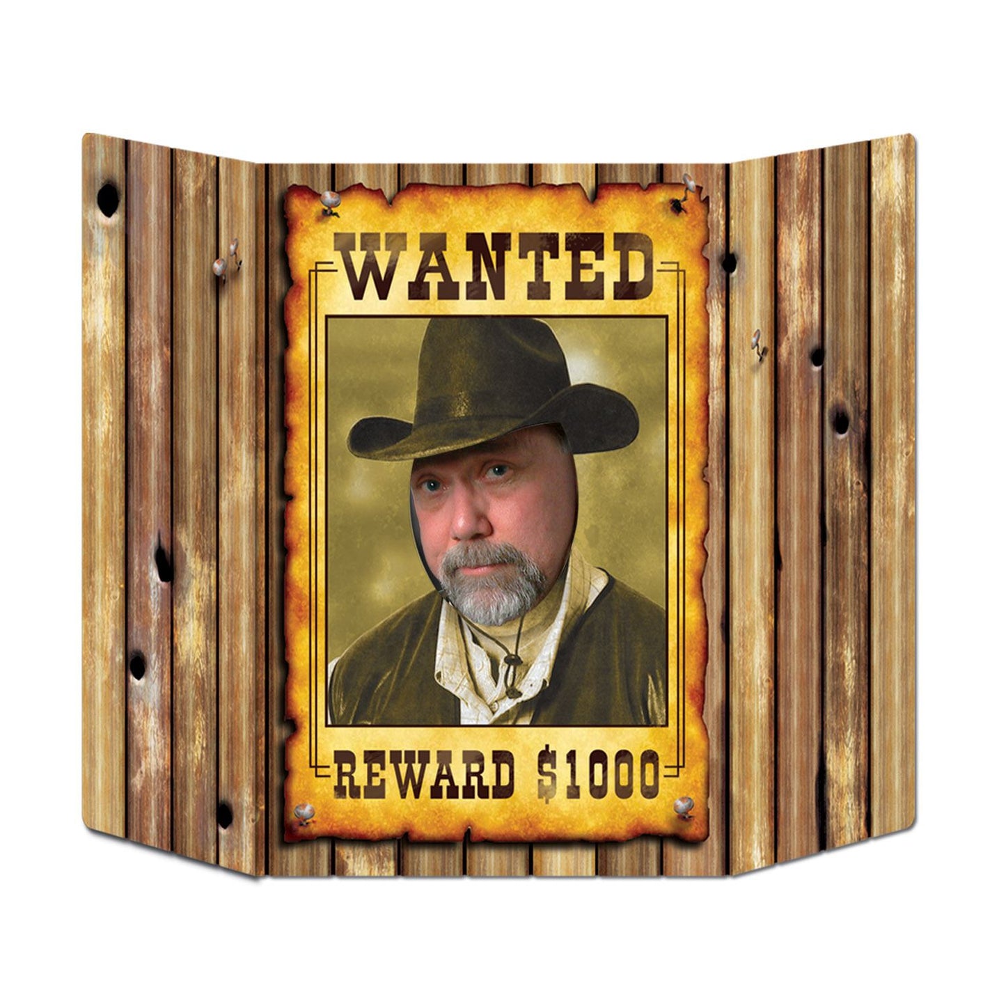 Beistle Wanted Poster Photo Prop - Western | Party Supply | Decoration