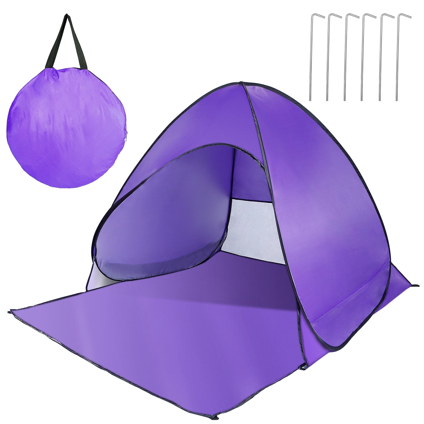 Pop Up Beach Tent Sun Shade Shelter Anti-UV Automatic Waterproof Tent Canop 4718