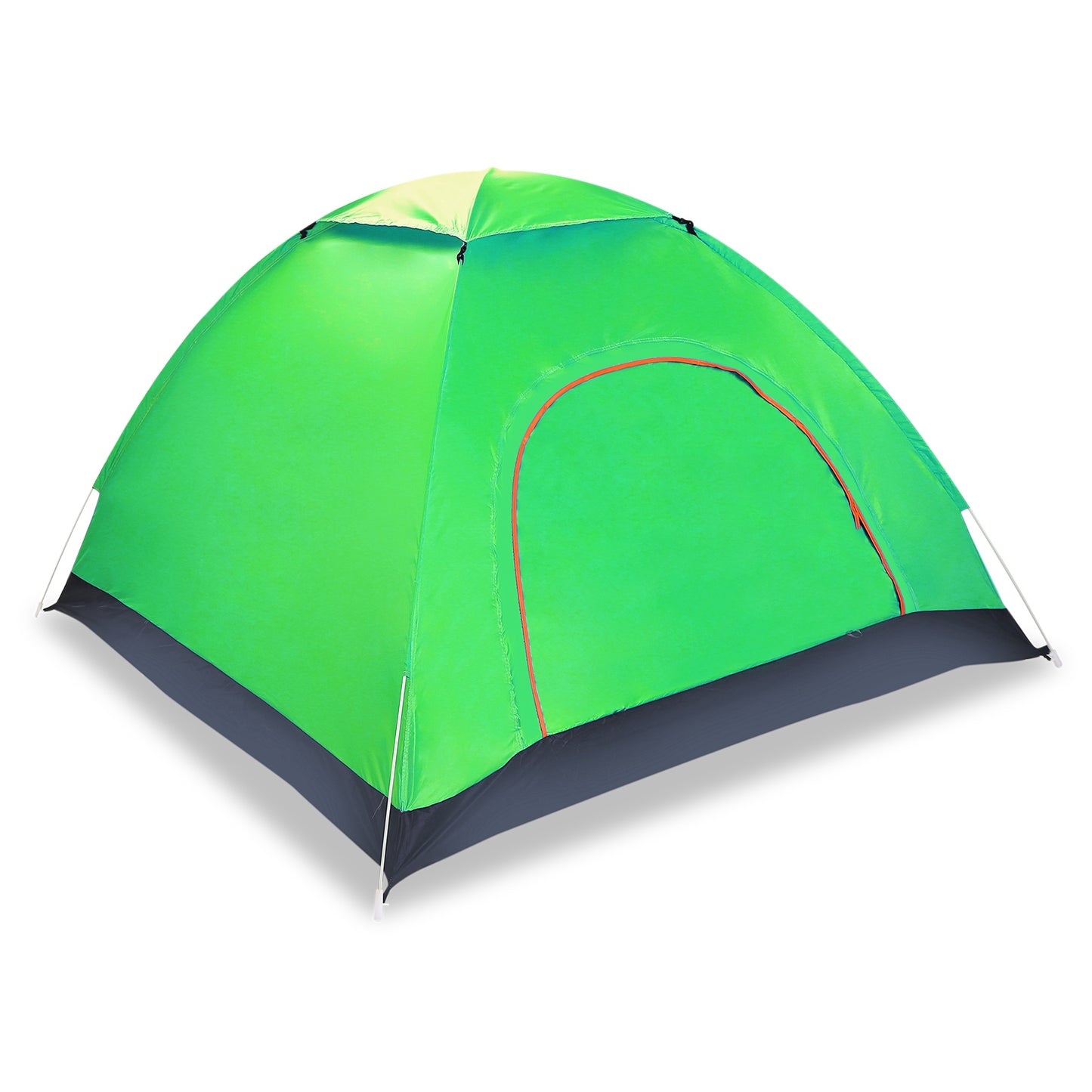 4 Persons Camping Waterproof Tent Pop Up Tent Instant Setup Tent w/2 Mosqui 4820