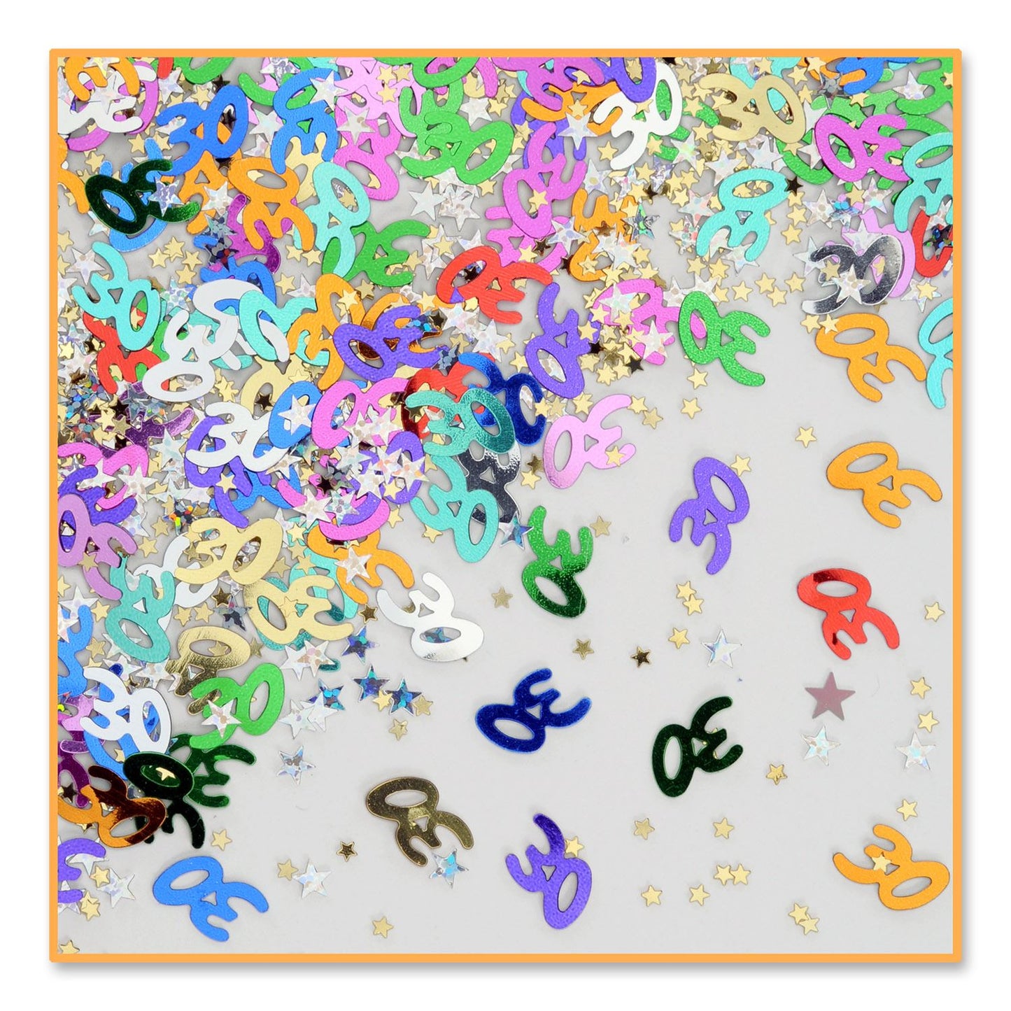 Beistle 30th Birthday Confetti - Birthday-Age Specific | Party Supply