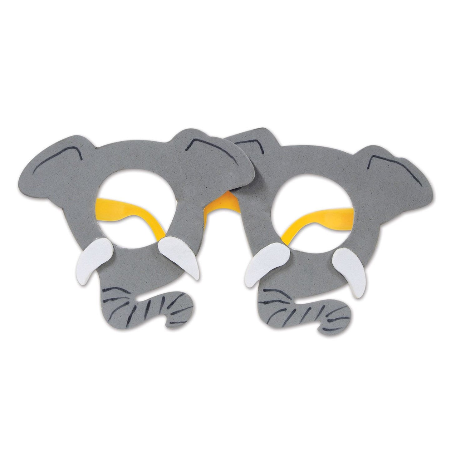 Beistle Elephant Glasses - Jungle | Party Supply | Decoration