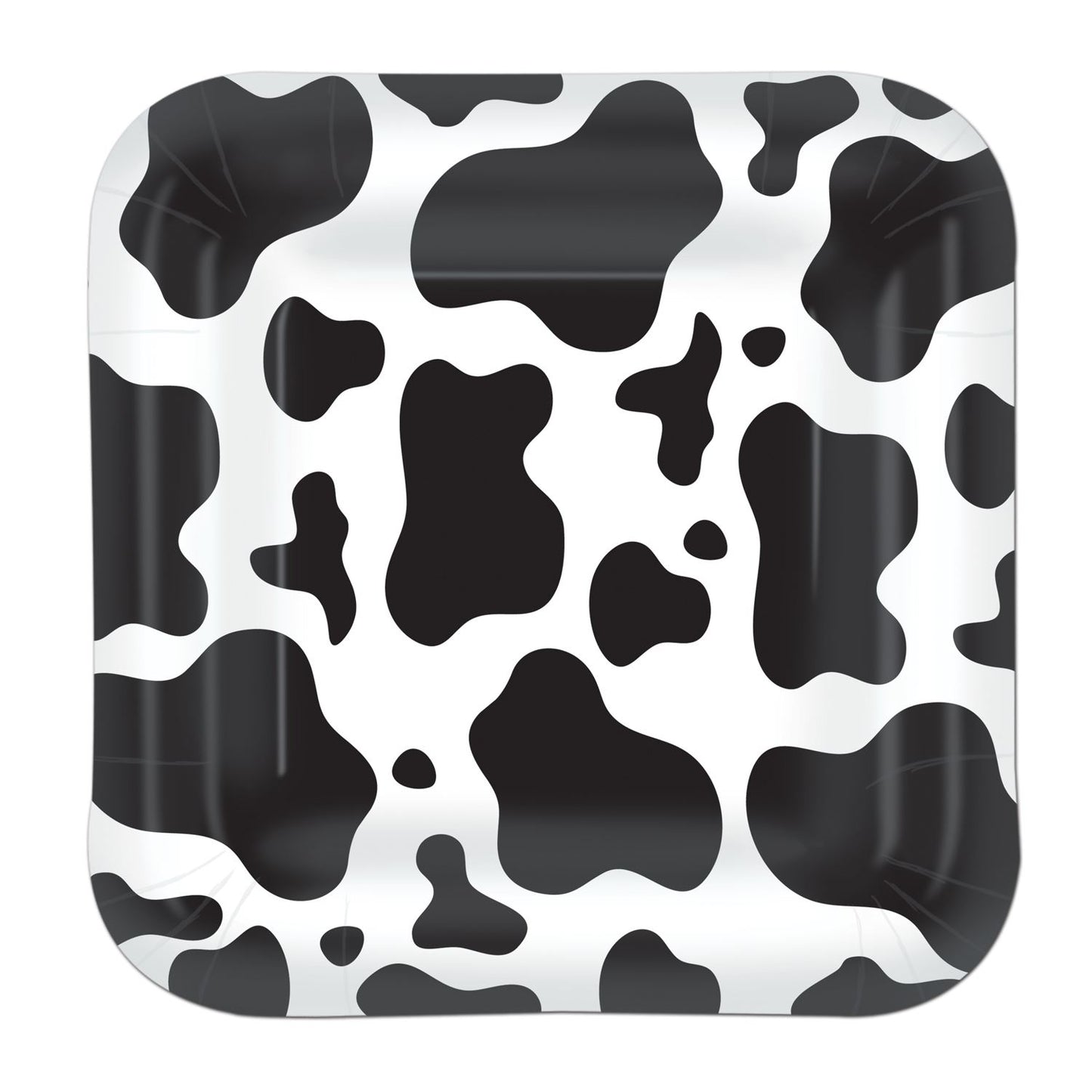 Beistle Cow Print Lunch Plates - Farm | Party Supply | Decoration