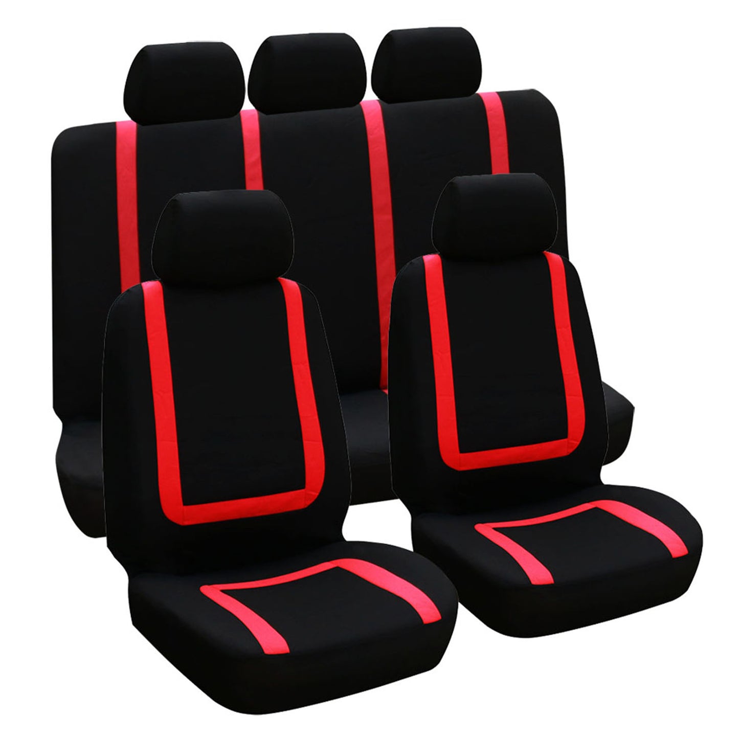 9Pcs Full Set Car Seat Covers For Auto Truck SUV Universal Front Rear Car S 2631