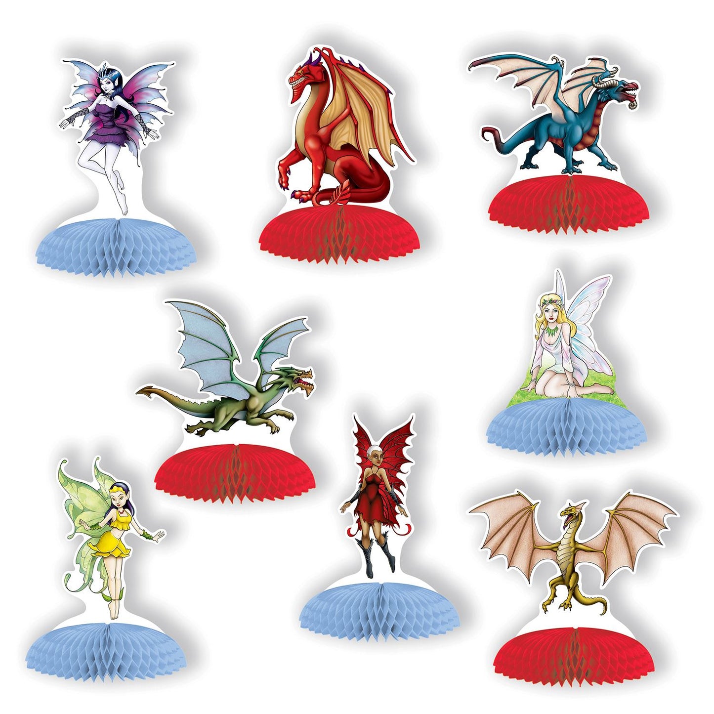 Beistle Fantasy Mini Centerpieces | Party Supply | Decoration