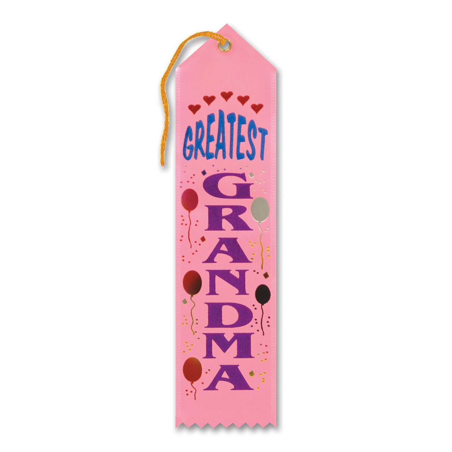 Beistle Greatest Grandma Award Ribbon - General Occasion | Party Supply