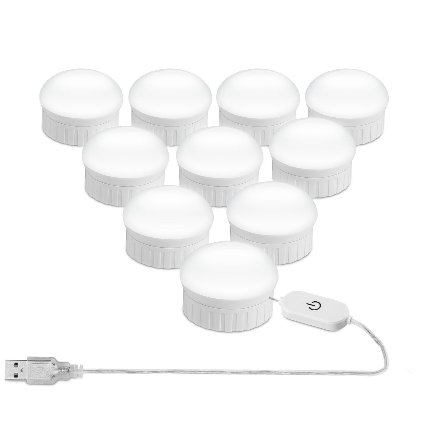 LED Vanity Mirror Lights Kit 6500k Dimmable Makeup Mirror Lights for Vanity