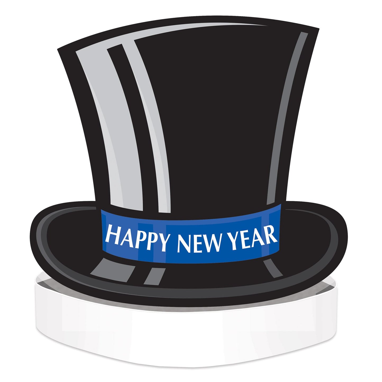 Beistle Happy New Year Top Hat Headband - New Years | Party Supply