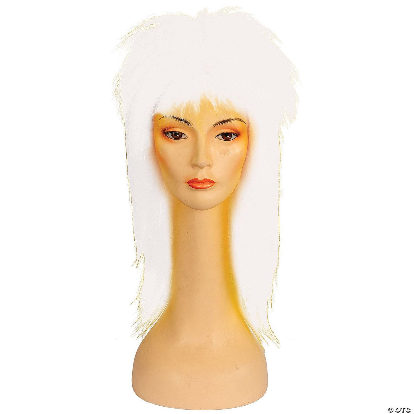 Mens | Adult Punk Fright Wig White 60