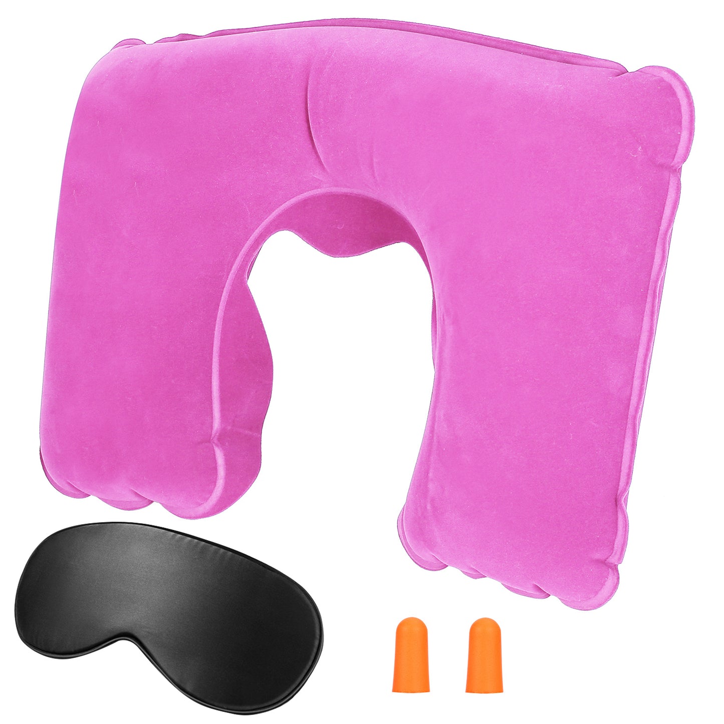 Travel Pillow Inflatable U Shape Neck Pillow Neck Support Head Rest Office 4030