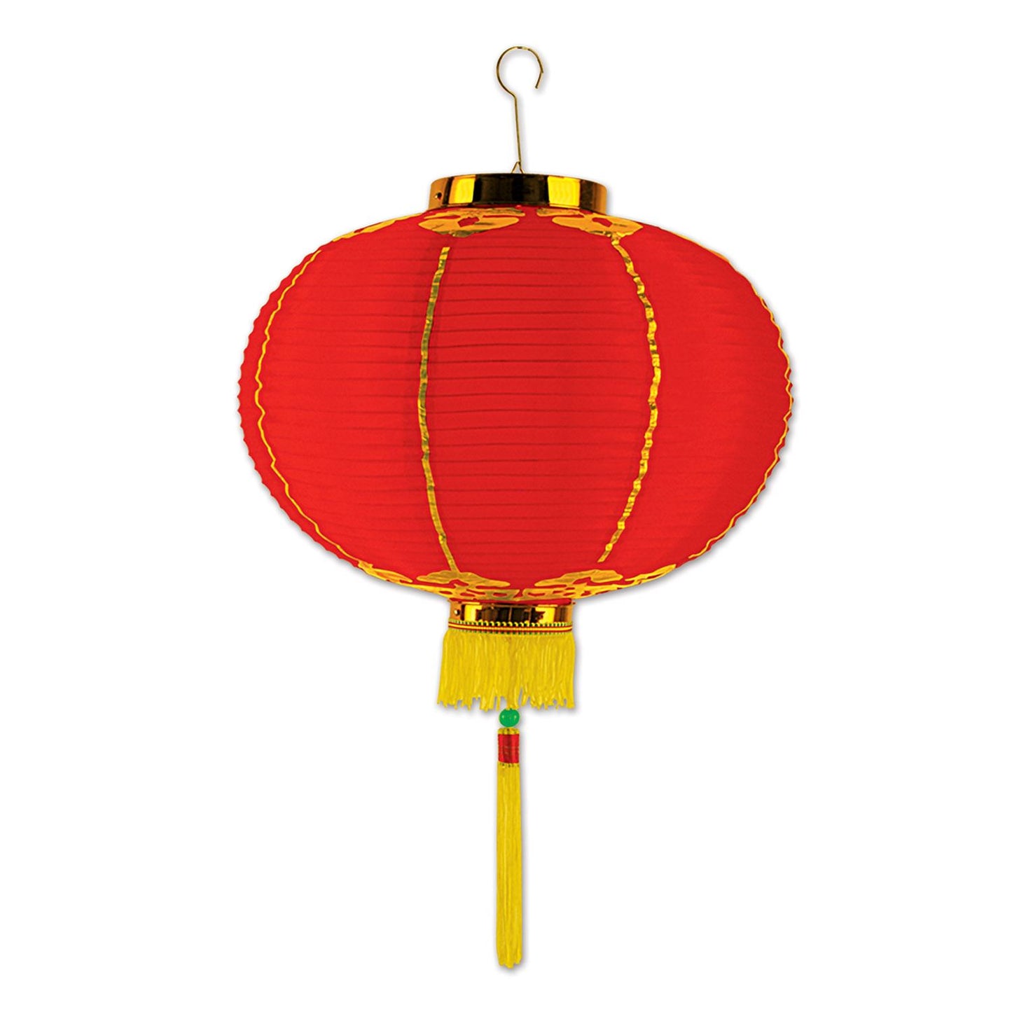 Beistle Oriental Lantern w/Tassel 16 in - Chinese New Year | Party Supply