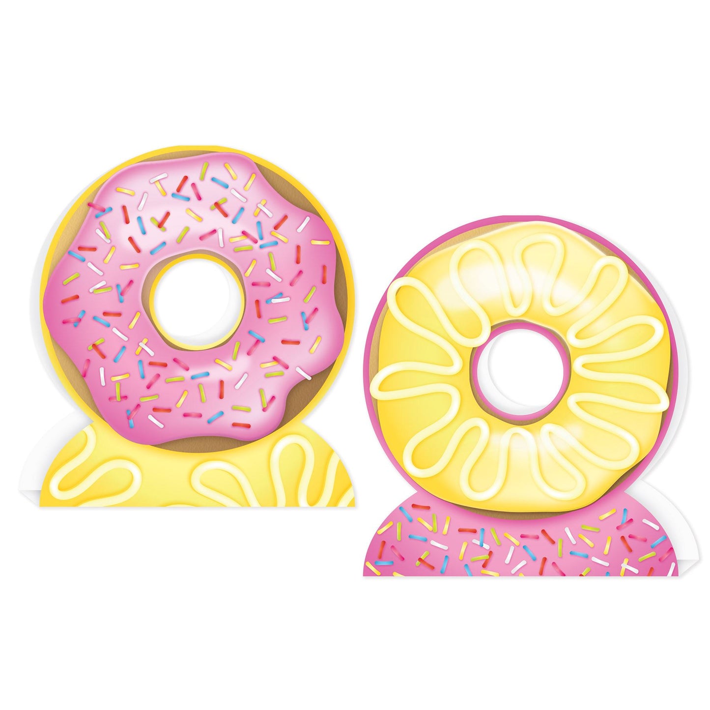 Beistle 3-D Donut Centerpiece - Donuts | Party Supply | Decoration