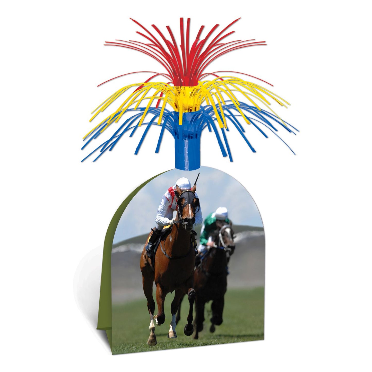 Beistle Horse Racing Centerpiece - Derby Day | Party Supply | Decoration