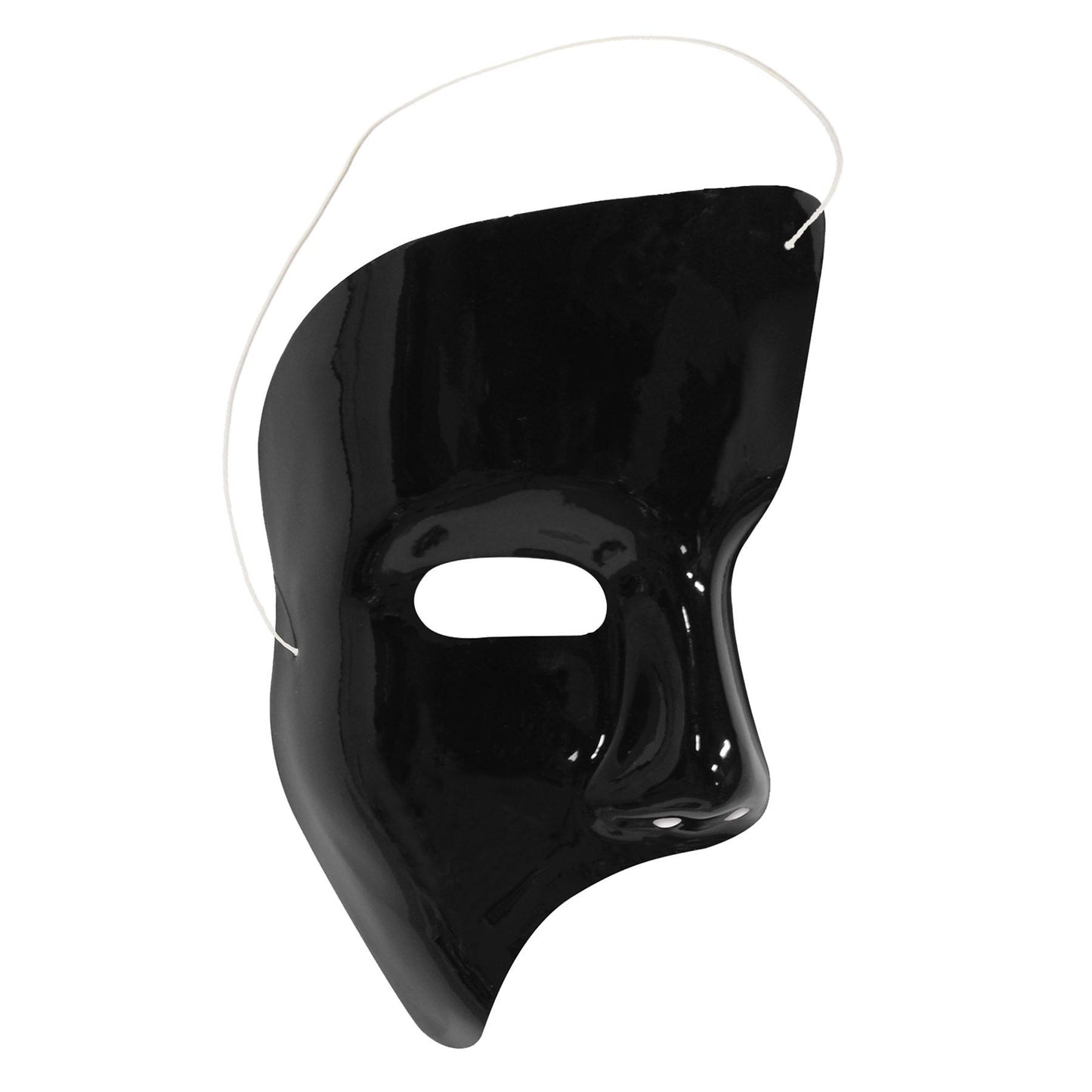 Beistle Phantom Mask (black) - General Occasion | Party Supply | Decoration