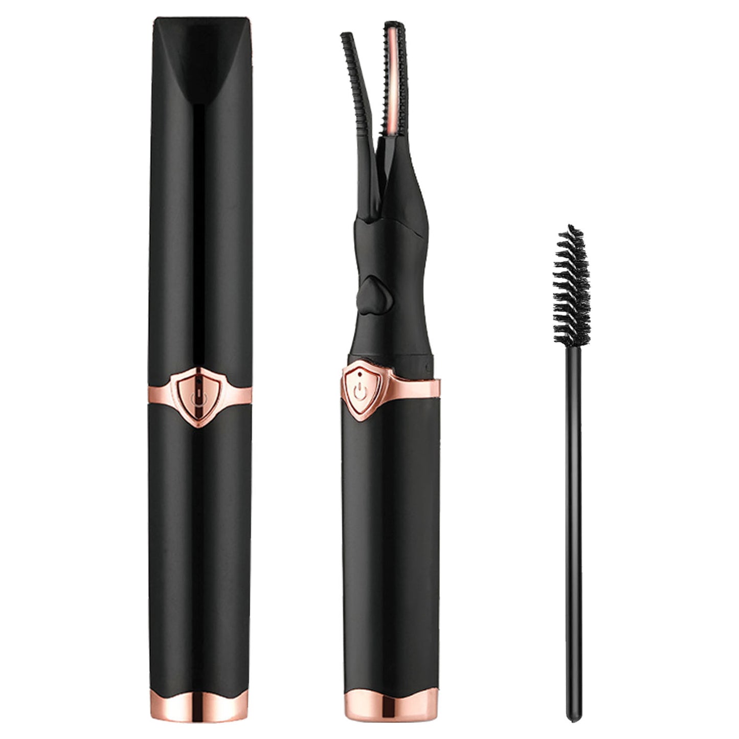 2 In 1 Clip Comb Heated Eyelash Curler Electric Mini Lash Curler Natural Ey 0246