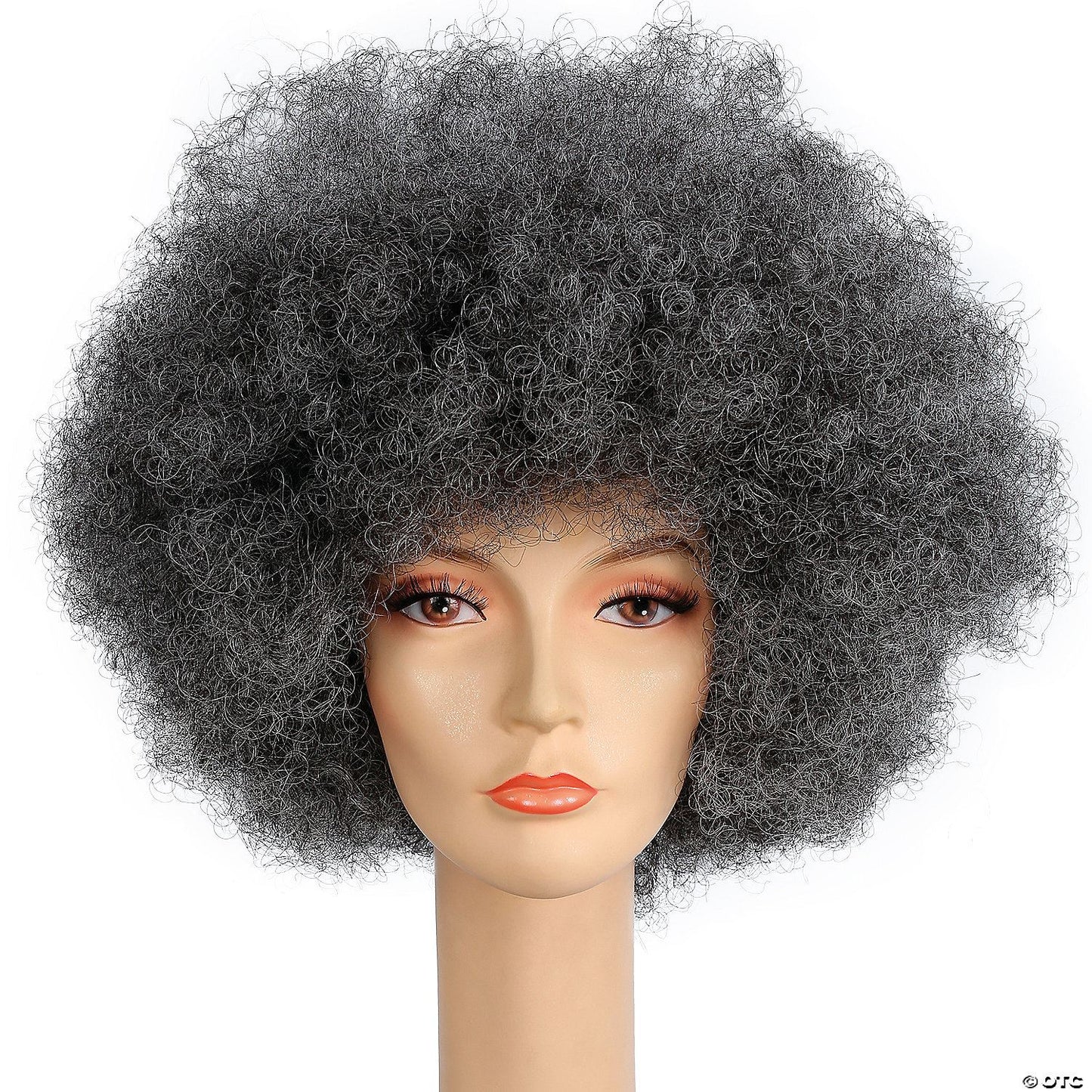 Deluxe Afro Wig | Brown/Gray