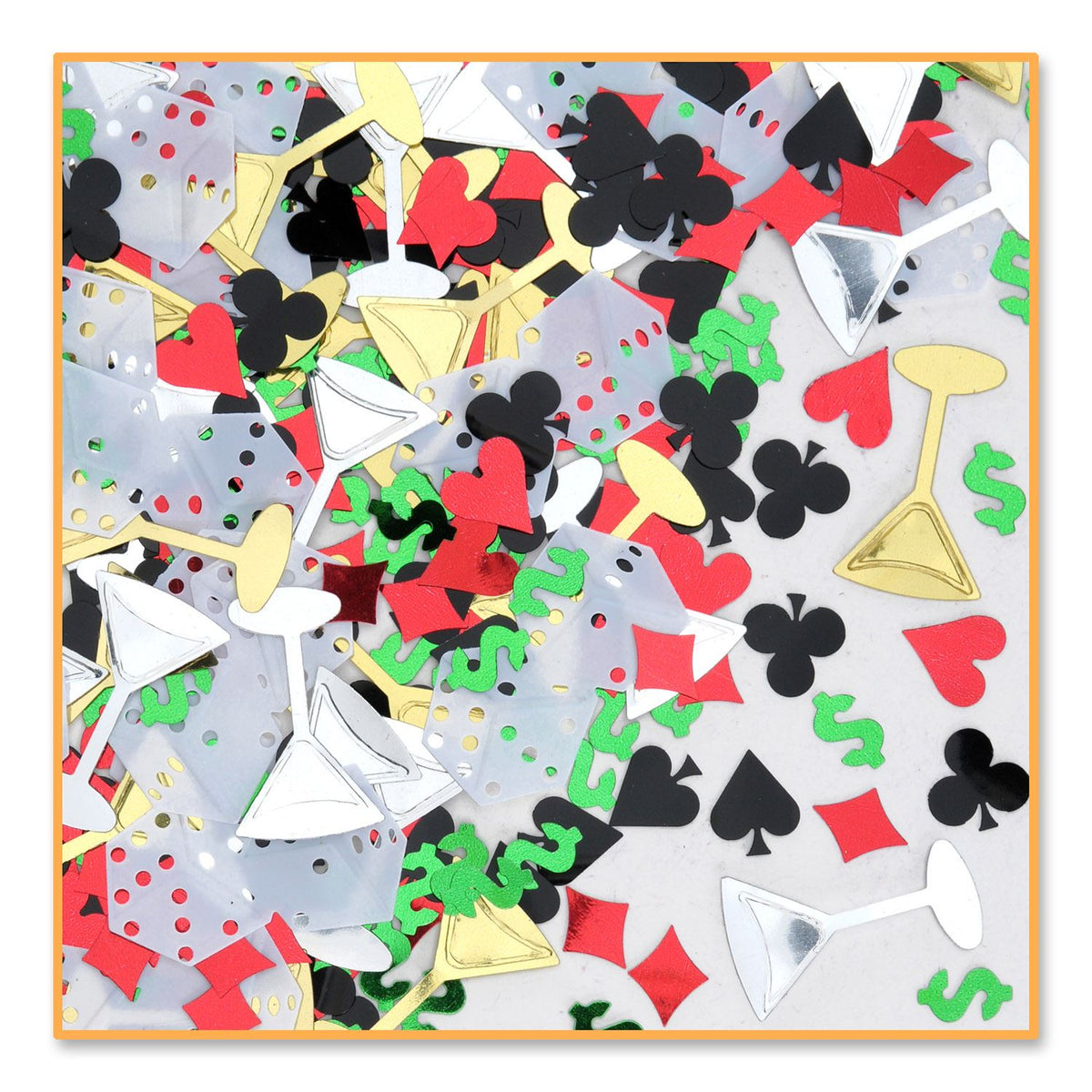 Beistle Casino Night Confetti | Party Supply | Decoration