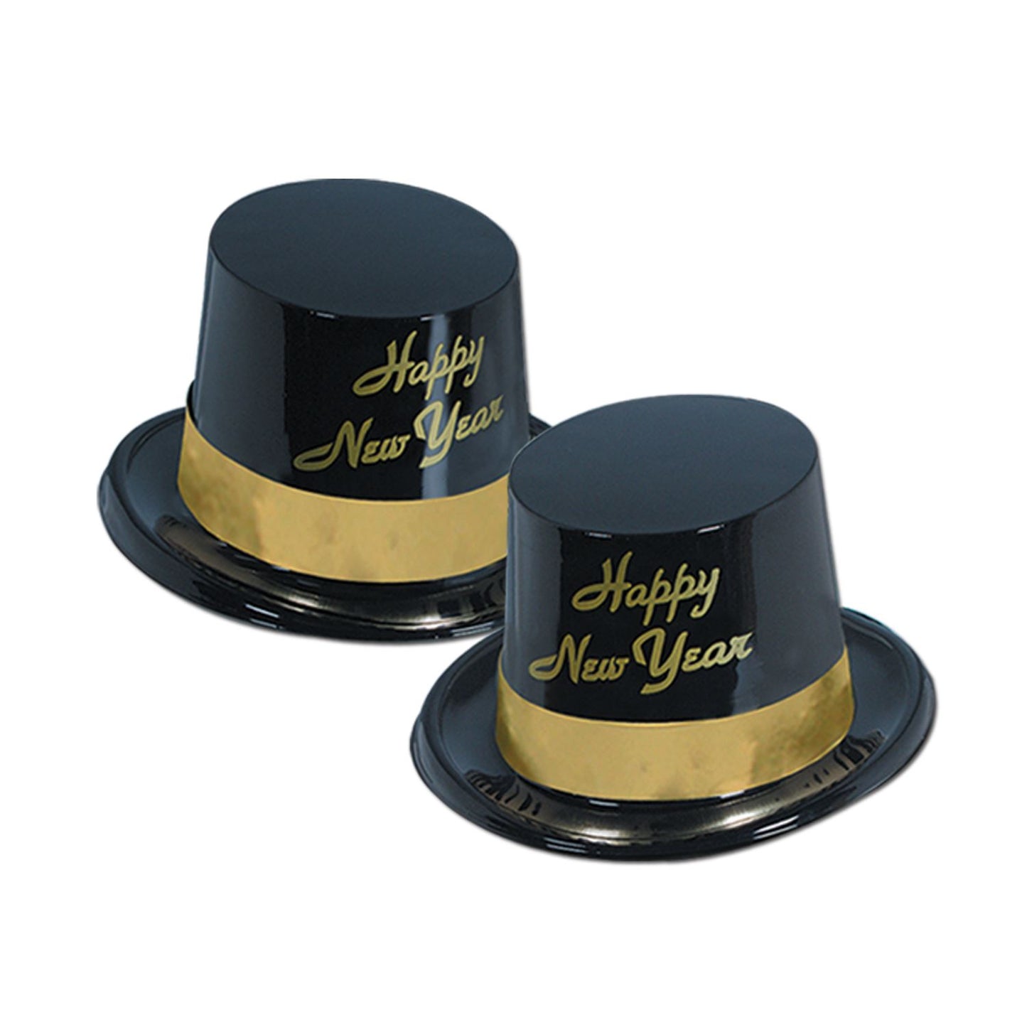 Beistle Gold Legacy New Year Plastic Topper Hat - New Years | Party Supply