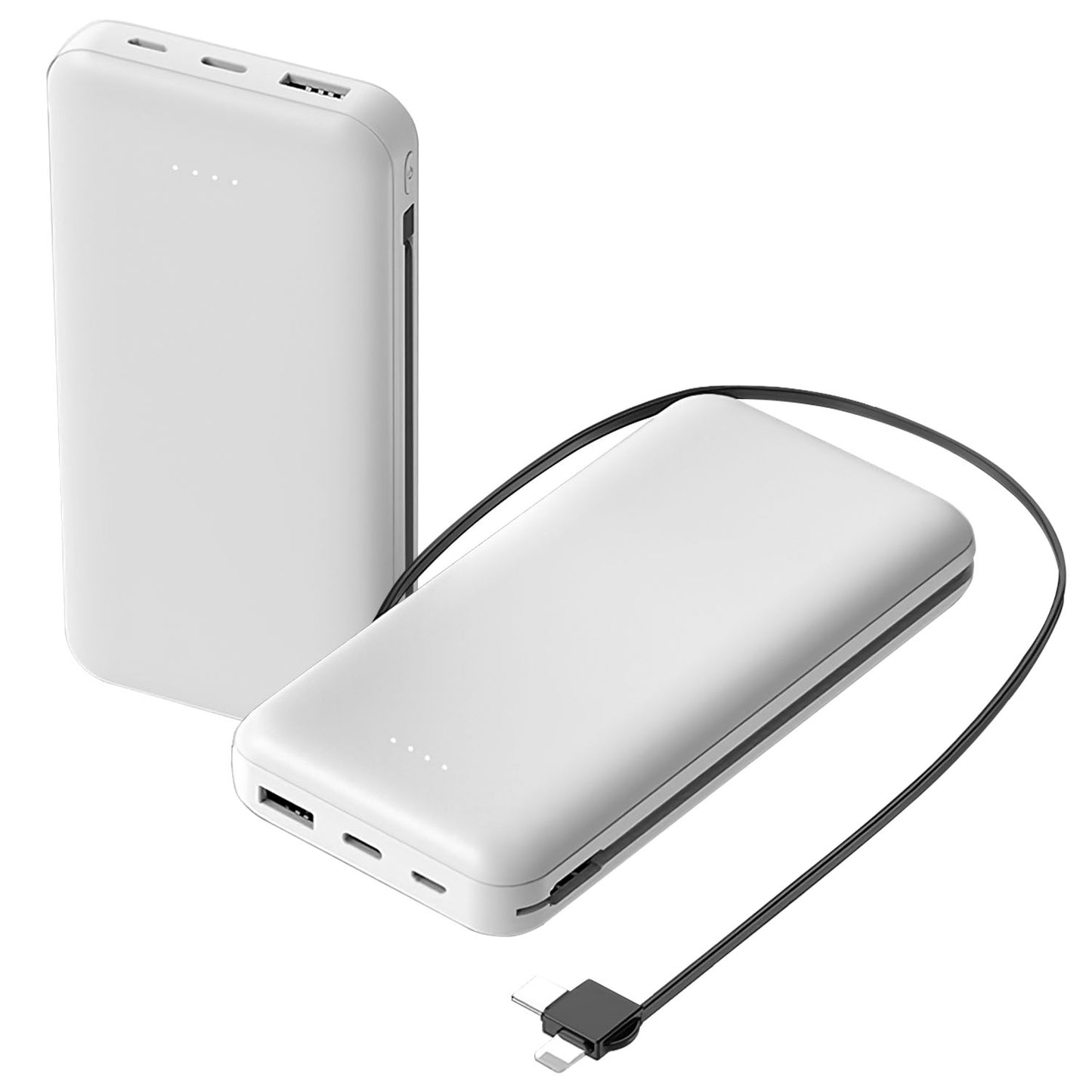 10000mAh Power Bank Portable Phone Charger External Battery Pack with LT & 9074
