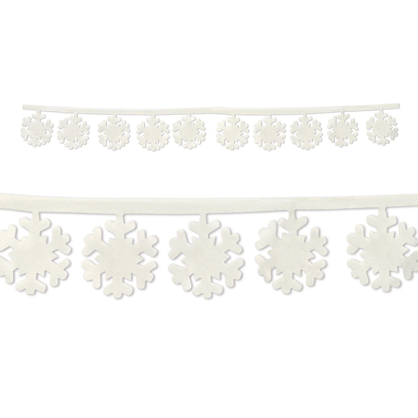 Beistle Fabric Snowflake Garlands - Christmas/Winter | Party Supply
